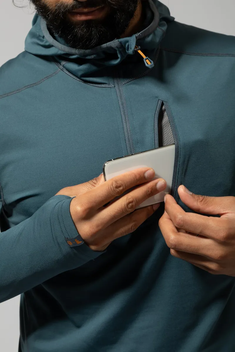 Montane Mens Jam Hoodie Pull-On - Orion Blue-6